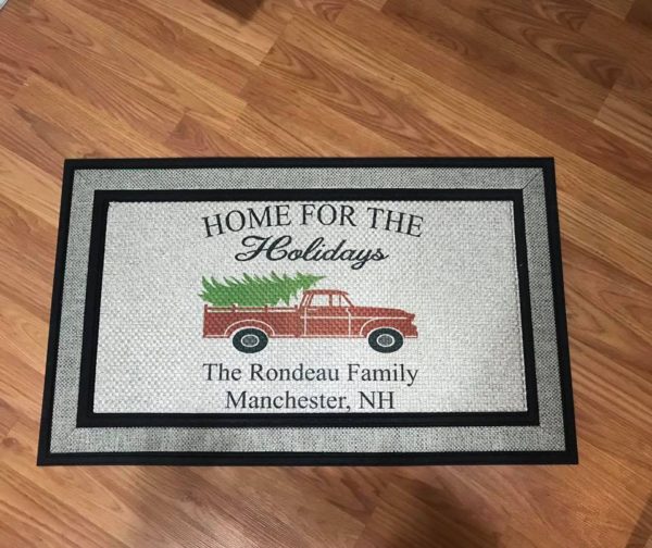 Home For The Holidays Mat