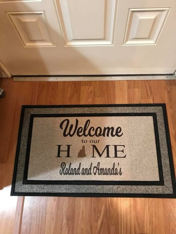 Welcome to Our Home Mat