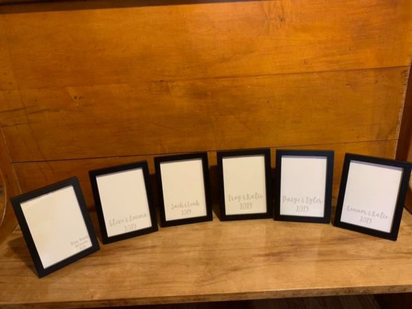personalized engraved frames